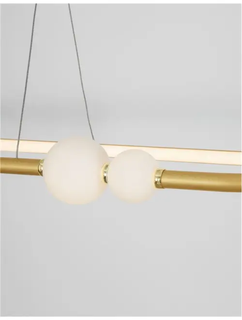 Luster NOVA LUCE 9820602 LED 45W 4751lm 3000K 230V IP20